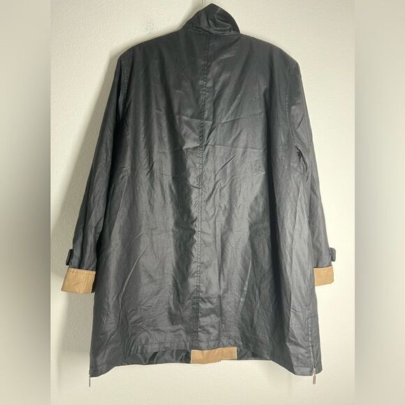 Atelier Goldner Schnitt Trench coat, Size 20 GB/16 US.Non-flexible material - Picture 2 of 16